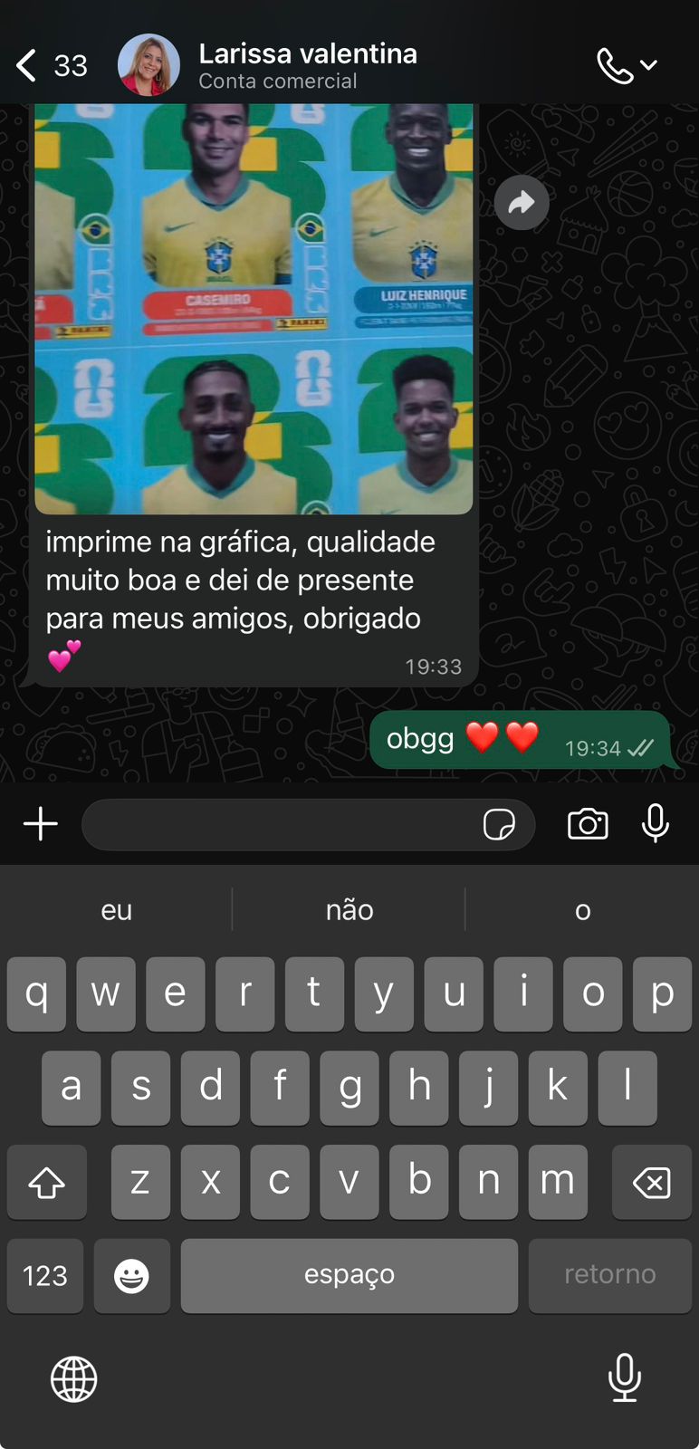 Depoimento de cliente 3